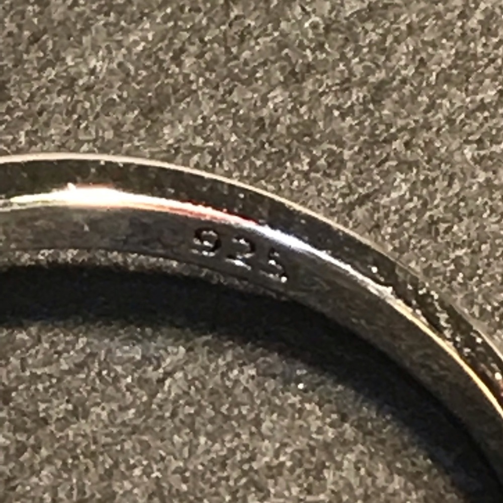 Blue topaz, Butterfly 925 Stamped ring - Picture 5 of 8